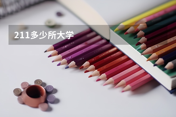 211多少所大学