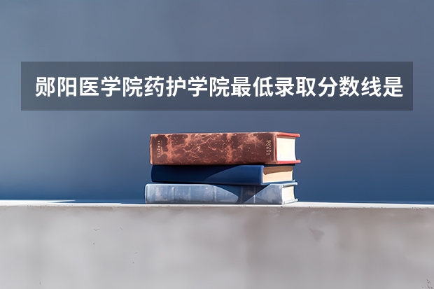 郧阳医学院药护学院最低录取分数线是多少？有人知道不？请说说