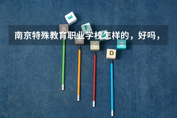 南京特殊教育职业学校怎样的，好吗，是残疾人学校吗？