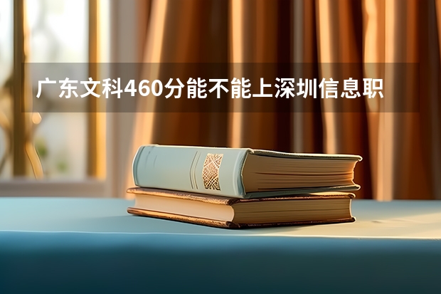 广东文科460分能不能上深圳信息职业技术学院？ 珊蒂泉外国语学校录取分数线