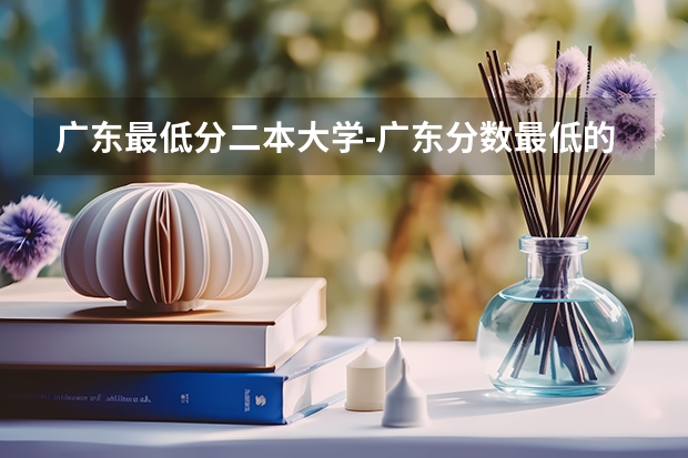 广东最低分二本大学-广东分数最低的本科大学公办（物理历史）（河北美术分260文化380能上的大学）