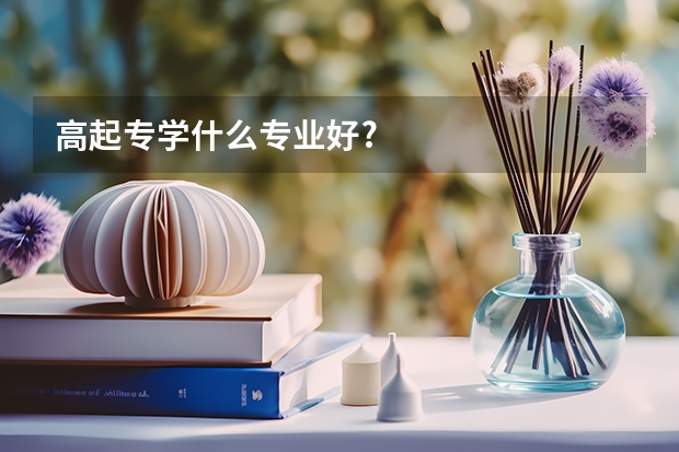 高起专学什么专业好?