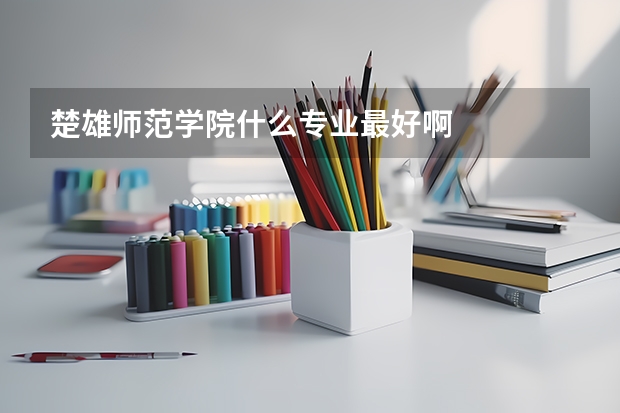 楚雄师范学院什么专业最好啊