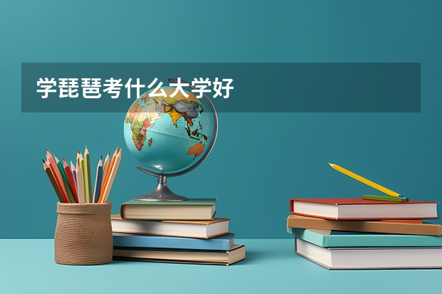 学琵琶考什么大学好