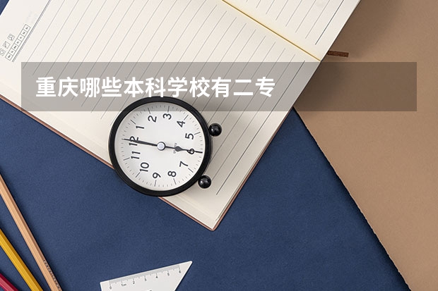 重庆哪些本科学校有二专