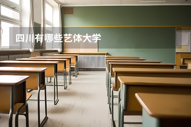 四川有哪些艺体大学