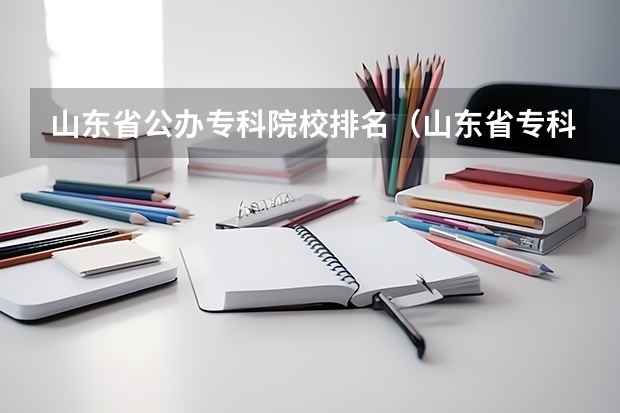 山东省公办专科院校排名(山东省专科院校排名)