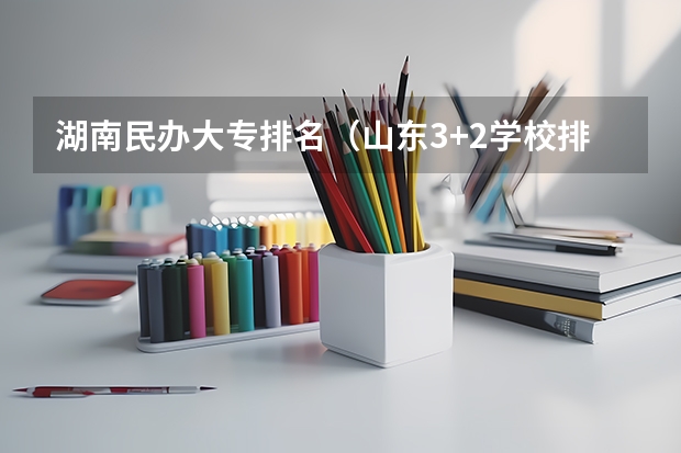 湖南民办大专排名（山东3+2学校排名）