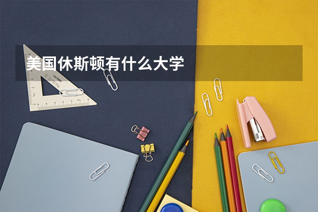 美国休斯顿有什么大学