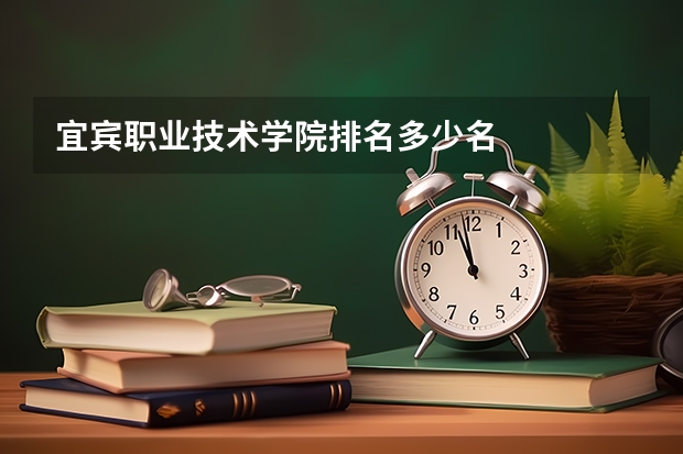 宜宾职业技术学院排名多少名