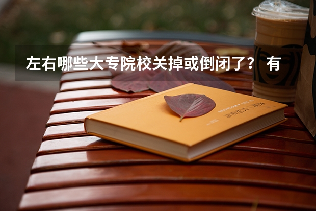 左右哪些大专院校关掉或倒闭了? 有谁知道吗?急
