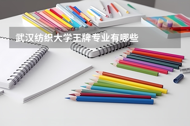 武汉纺织大学王牌专业有哪些