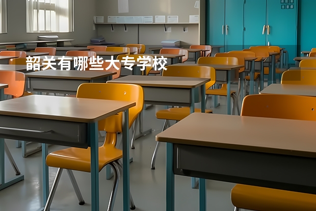 韶关有哪些大专学校