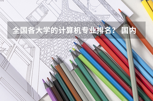 全国各大学的计算机专业排名? 国内外信息管理与信息系统专业的高校排名?