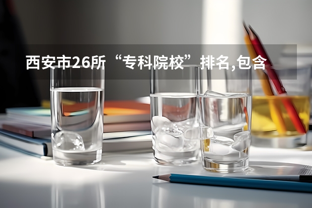 西安市26所“专科院校”排名,包含了公办和民办（陕西民办大专排名）