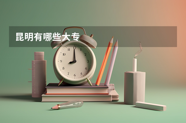 昆明有哪些大专