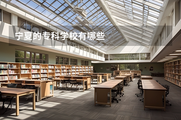 宁夏的专科学校有哪些