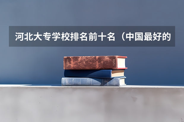 河北大专学校排名前十名（中国最好的专科学校前十名）