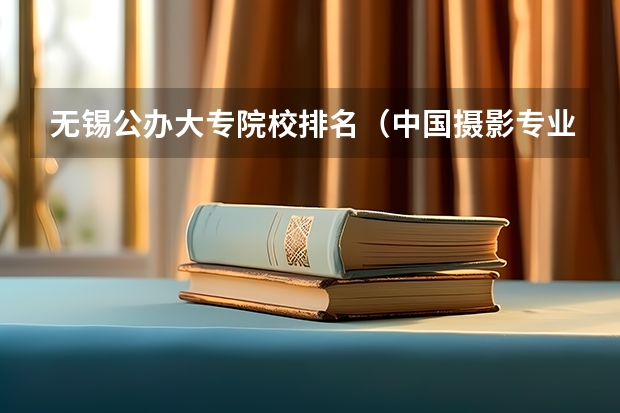 无锡公办大专院校排名（中国摄影专业院校排名）