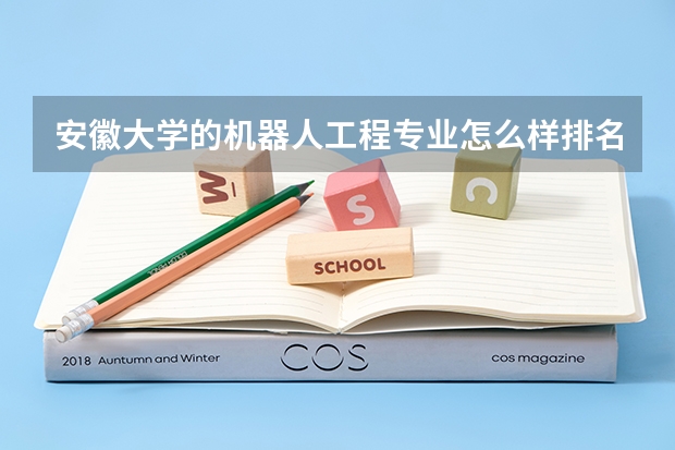 安徽大学的机器人工程专业怎么样排名多少