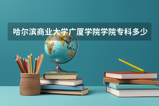 哈尔滨商业大学广厦学院学院专科多少分啊